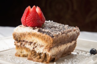 tiramisu dessert; click image to view gallery of food photos