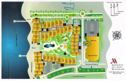 marriott beachside property map