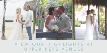click to view wedding videos at upper keys venues